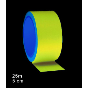 Ruban Adhésif fluorescent UV Gaffa 5cm x 25m 2