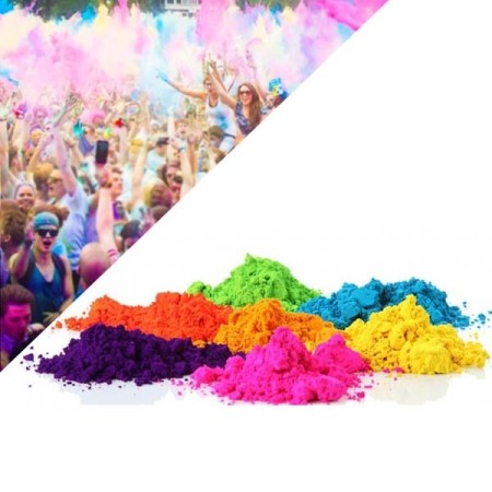 Holi Powder Sachets — Assorted Colour Bundle