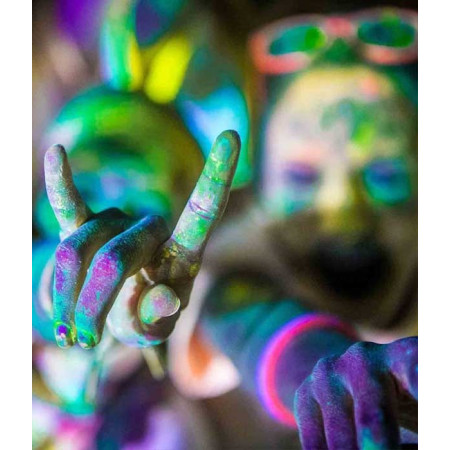 Pack 100 Sachets Poudre Holi 5 couleurs