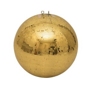 Gold Mirror Ball — 50 cm Diameter