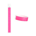 100 Bracelets Evénementiels en Tyvek® - Largeur 19mm rose