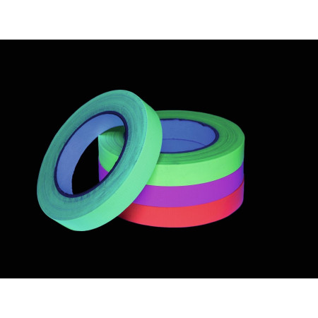 Neon UV Fluorescent Tape 25mm x 50m