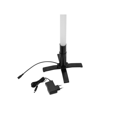 Tube néon LED sur pied