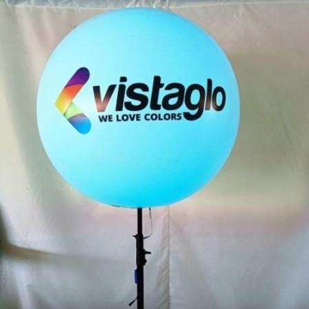 Giant Custom Advertising Balloon on Tripod — Optional LED Lighting