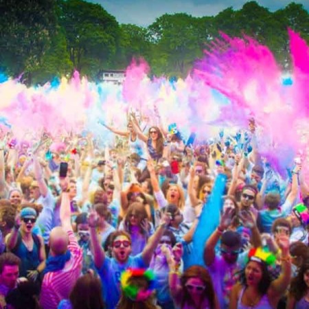 Poudre Colorée Holi en sachet de 70g