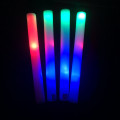 LED foam glow stick for concerts, supporters, nightclubs, camping, parties and soirées.