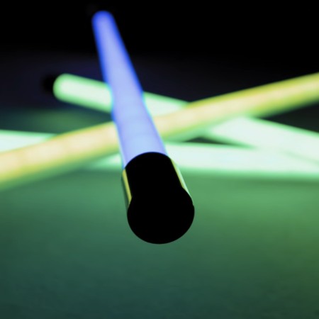 LED Neon Tube on Stand with IR Remote — 134 cm