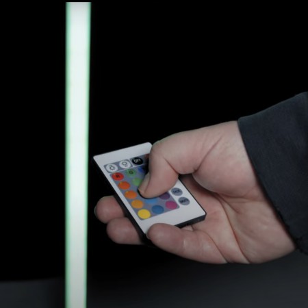 LED Neon Tube on Stand with IR Remote — 134 cm