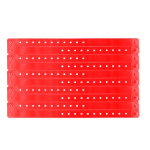 PVC Vinyl Tamper Evident Wristbands 2