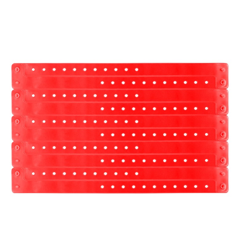 PVC Vinyl Tamper Evident Wristbands