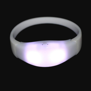 Bracelets Lumineux à LED qui s'illuminent en fonction du mouvement avec impression logo personnalisé 2