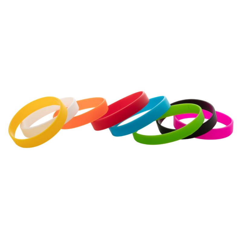 Single-Colour Silicone Event Wristband — Festivals, Concerts, Clubs