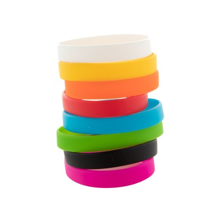 Single-Colour Silicone Event Wristband — Festivals, Concerts, Clubs