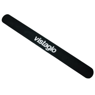 Silicone slap wristband with custom marking