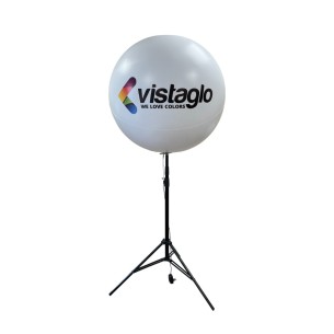 Giant Custom Advertising Balloon on Tripod — Optional LED Lighting