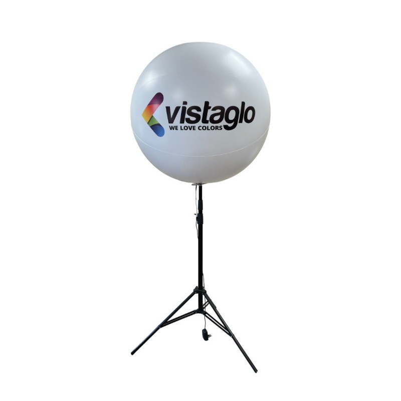 Giant Custom Advertising Balloon on Tripod — Optional LED Lighting
