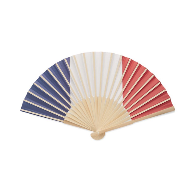 Custom Bamboo Hand Fan — Fan One