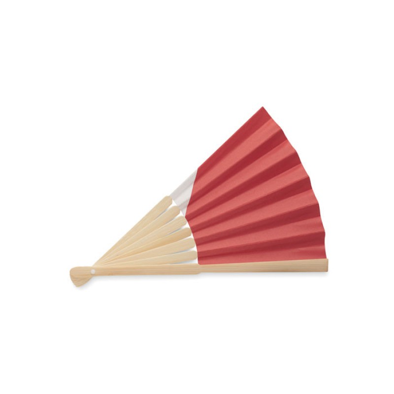 Custom Bamboo Hand Fan — Fan One