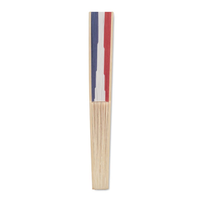 Custom Bamboo Hand Fan — Fan One