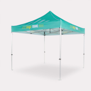 Tente publicitaire évènementielle avec impression personnalisée