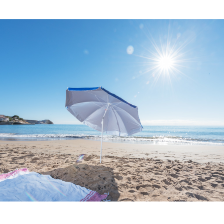 Parasol de plage coloré