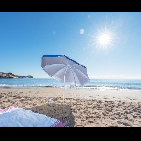 Custom Beach Parasol — Full-Colour Print
