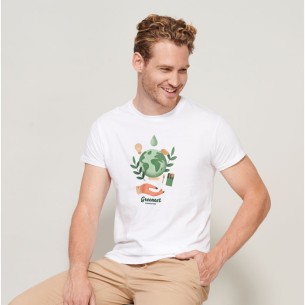 Custom-Printed Organic Cotton T-Shirt — Adult 2