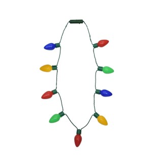 LED Light-Up Garland Necklace — Festive Party Accessory 2