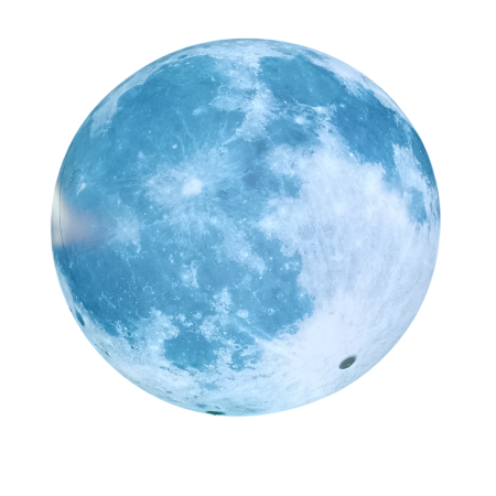 Ballon Géant Lumineux Full Moon MoonLight Lune géante lumineuse décor
