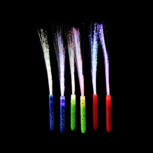 Bâton Lumineux Fibre Optique LED (couleur manche aléatoire)