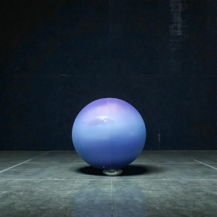 Sphère géante LED avec design de planète