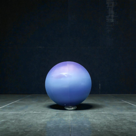 Sphère géante LED avec design de planète