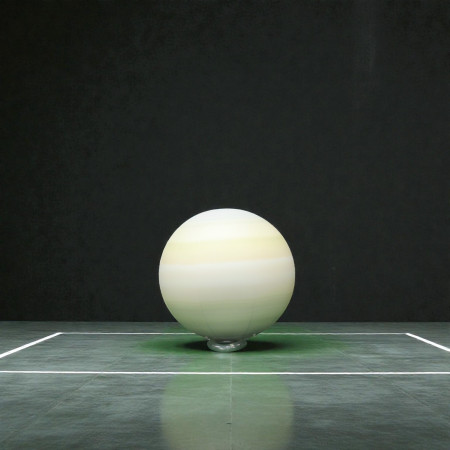 Sphère géante LED avec design de planète