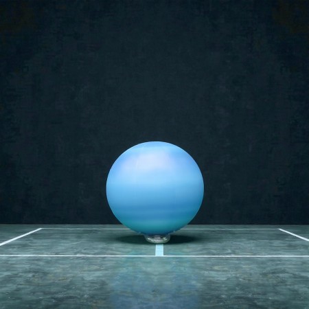 Giant LED Spheres — Custom Planet Design (PVC)