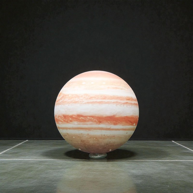 Giant LED Spheres — Custom Planet Design (PVC)