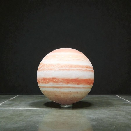Giant LED Spheres — Custom Planet Design (PVC)