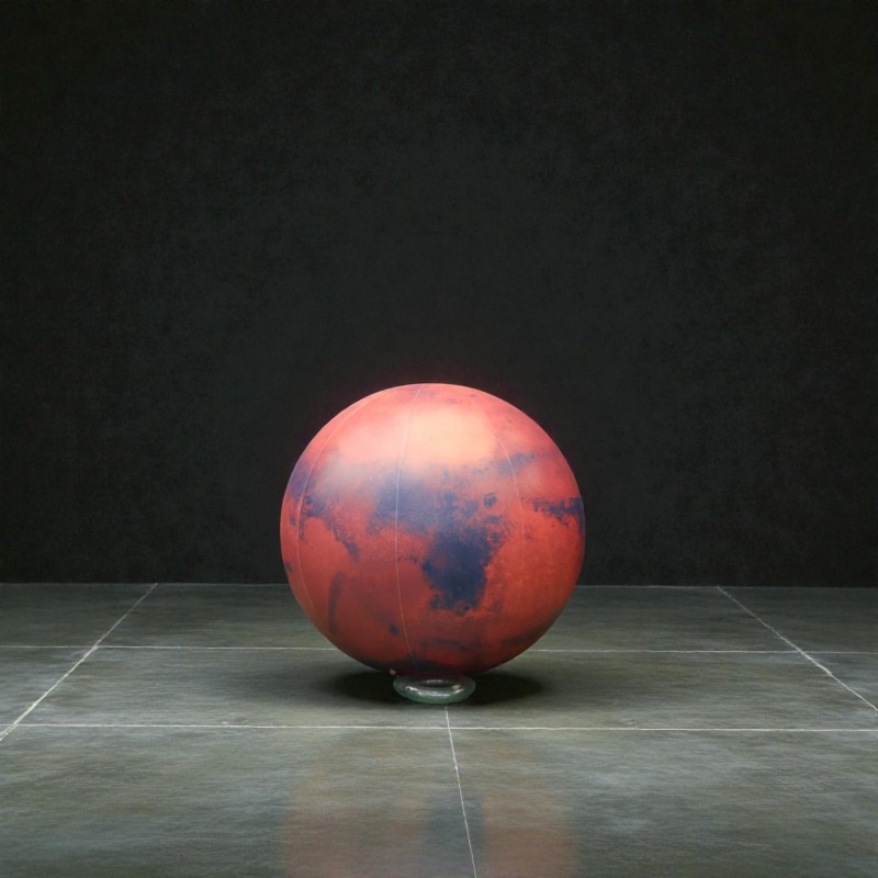 Giant LED Spheres — Custom Planet Design (PVC)