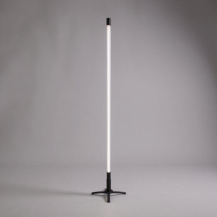 Tube néon LED 134cm sur pied avec télécommande