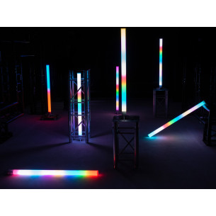 Tube Party LED avec télécommande IR + batterie intégrée 52500216 Eurolite