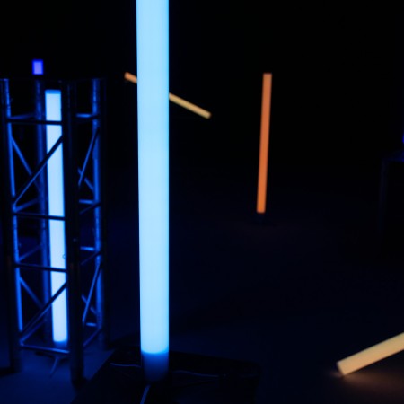 LED Color Tube with IR Remote Control