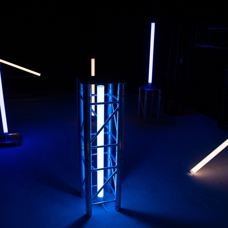 LED Color Tube with IR Remote Control