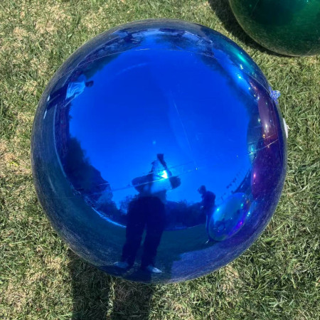 Giant Mirror Ball in PVC with hooks