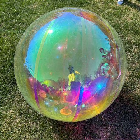 Giant Mirror Ball in PVC with hooks