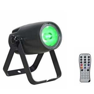 PST-10 QCL LED Pinspot — RGBW COB, DMX & IR