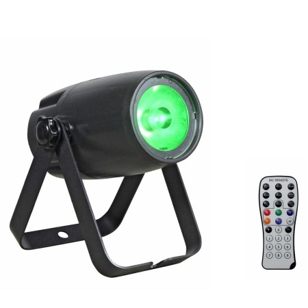 PST-10 QCL LED Pinspot — RGBW COB, DMX & IR