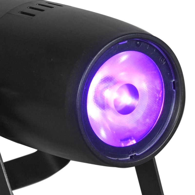 PST-10 QCL LED Pinspot — RGBW COB, DMX & IR
