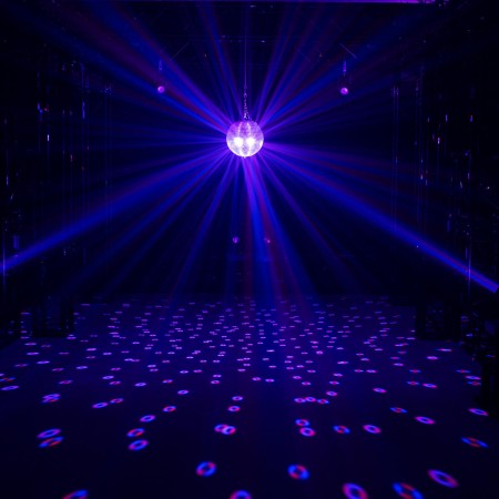 PST-10 QCL LED Pinspot — RGBW COB, DMX & IR