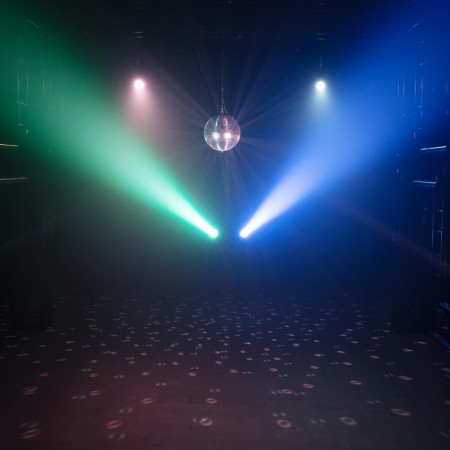 PST-10 QCL LED Pinspot — RGBW COB, DMX & IR