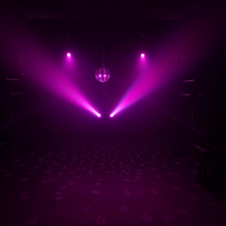 PST-10 QCL LED Pinspot — RGBW COB, DMX & IR