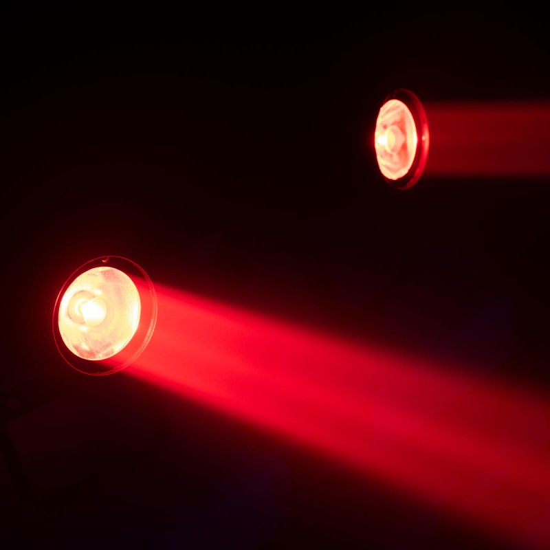 PST-10 QCL LED Pinspot — RGBW COB, DMX & IR